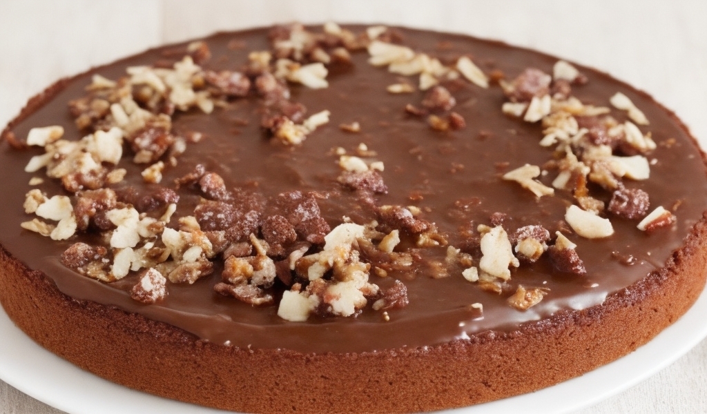 Descubre cómo hacer un pastel de chocolate con cobertura y nueces en esta receta fácil y deliciosa. ¡Aprende a hornear un postre irresistible para los amantes del chocolate!