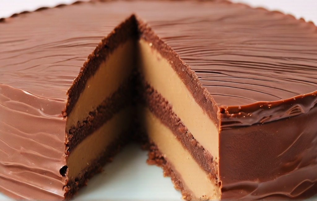Descubre cómo hacer un delicioso pastel de turrón con capas de bizcocho y cobertura de chocolate crujiente en esta receta de pastel de turrón.